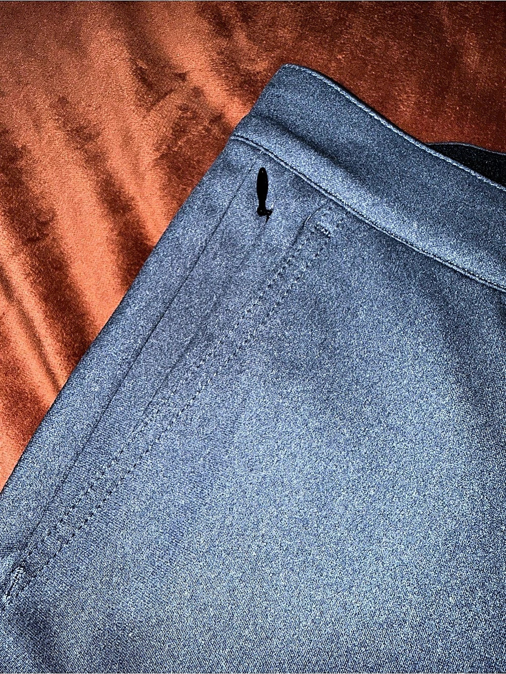 01.Algo Tech 2.0 Slim Fit Tailored Hybrid Trouser Blue Waist 36 - Picture 6 of 7